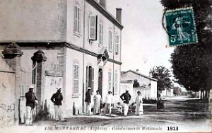 Montagnac - Gendarmerie - 1913